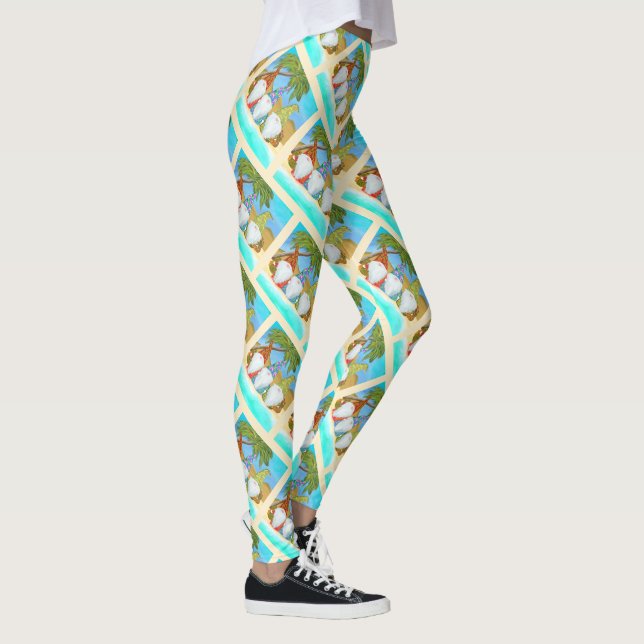 LEGGINGS GNOMES DE PLAGE    (Droite)