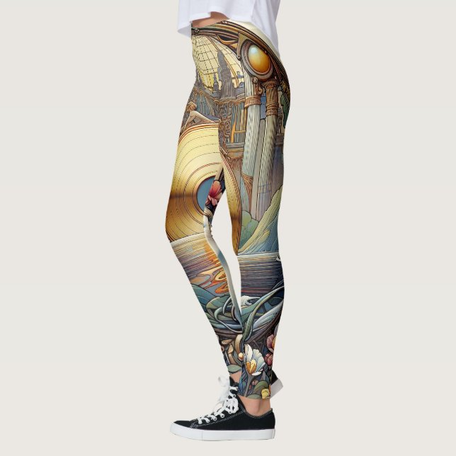 Leggings Gold Disk (Gauche)