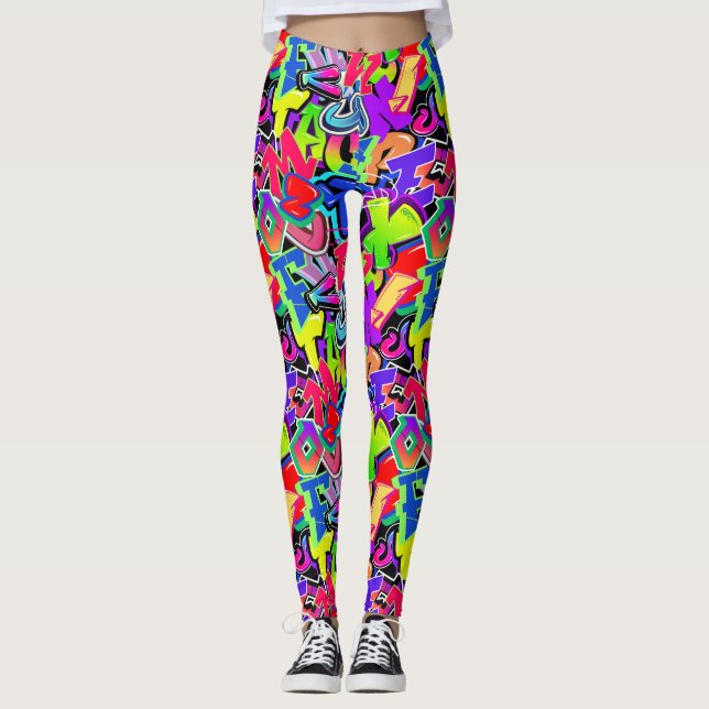Leggings Graffiti (Devant)