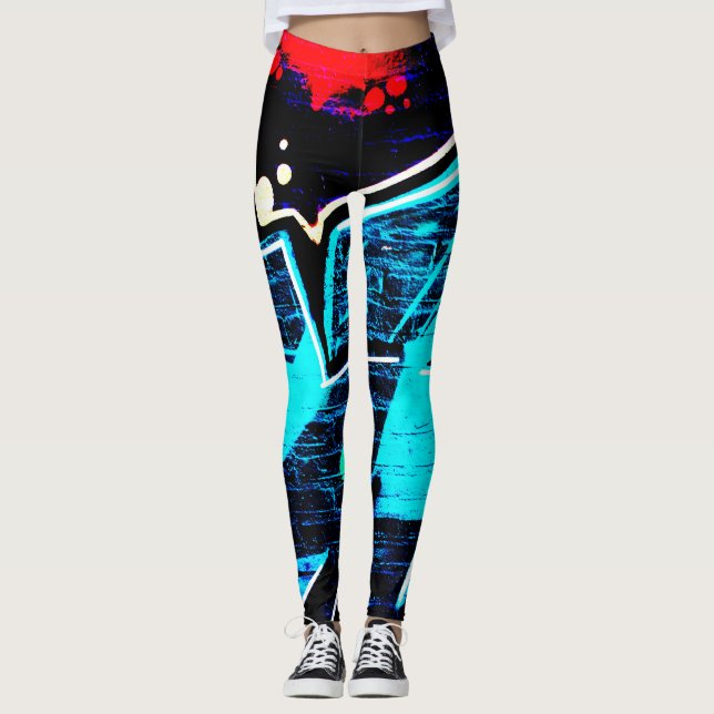 Leggings Graffiti 14 lecnm (Devant)