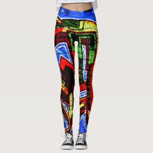 Leggings Graffiti 17 lea