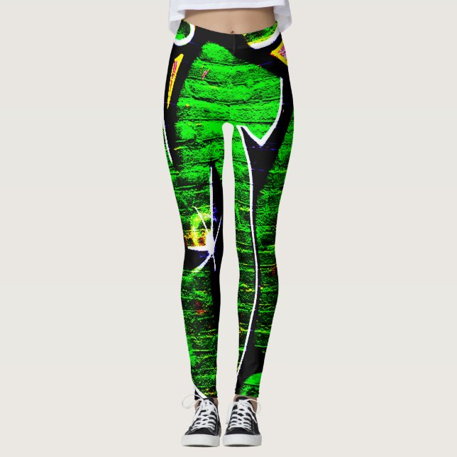 Leggings Graffiti 18 lecnm (Devant)
