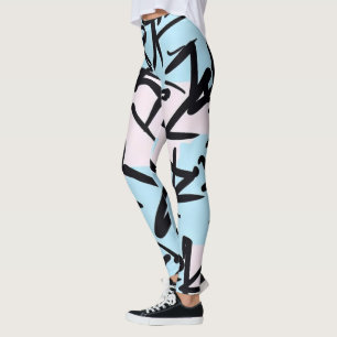Leggings Graffiti moderne