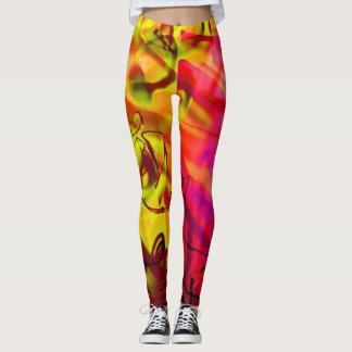 Leggings Graffiti urbain Graphic Art moderne abstrait