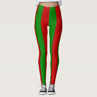Leggings Grandes vertes et rouges Toksie Turbie