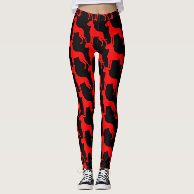Leggings Grands Danois (Devant)
