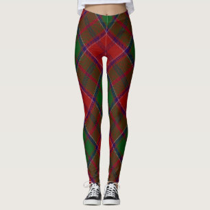 Leggings Grant Clan Tartan Scottish Plaid