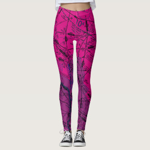 Leggings Graphique aéronautique