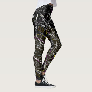Leggings Graphique aéronautique