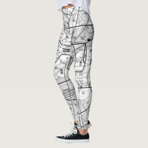 Leggings Graphique aéronautique