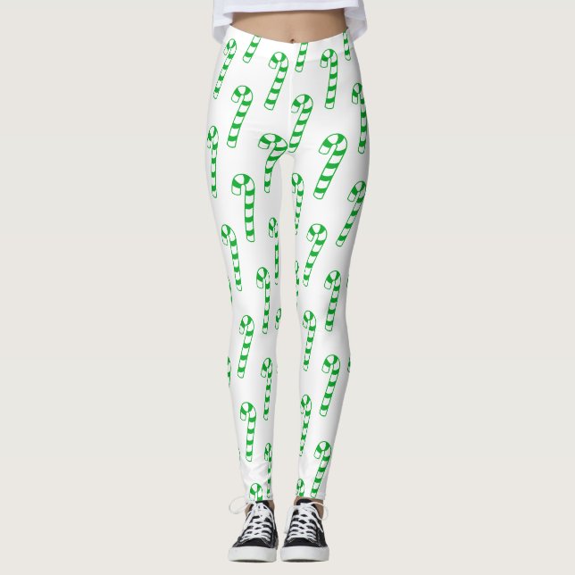 Leggings - Graue Sandkanen (Vorderseite)