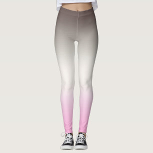 Leggings Gray rose ombre