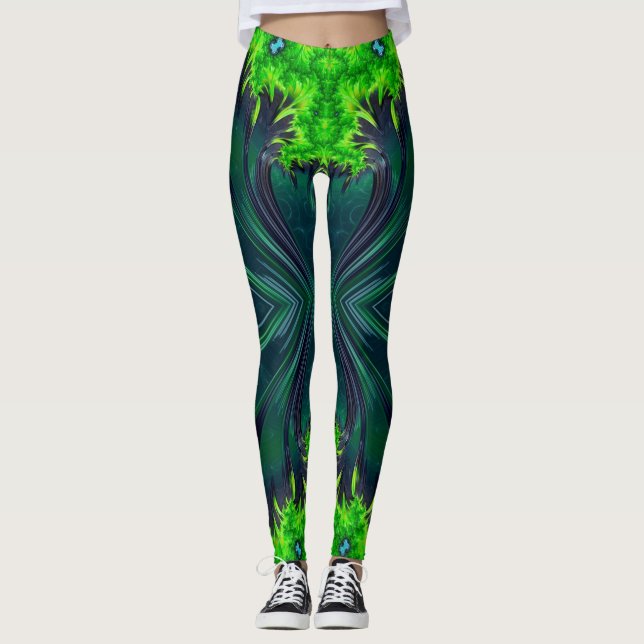 Leggings ~green ~ Original (Vorderseite)