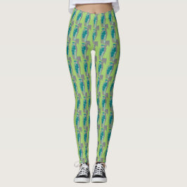 Leggings Greens Martini Shakers
