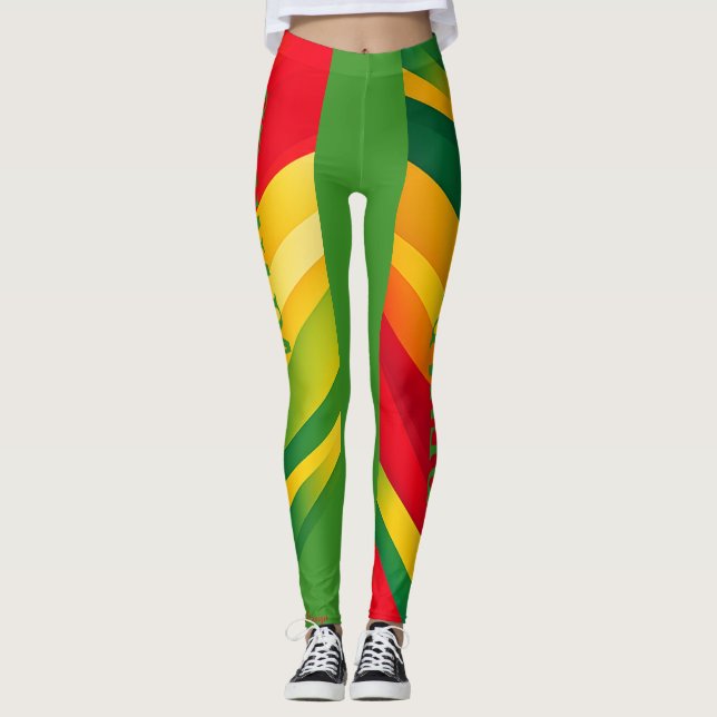 Leggings grenade classique coloré (Devant)