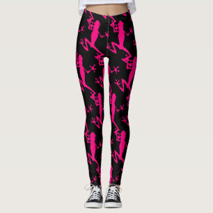 Leggings Grenouille d'arbre rose Thunder_Cove
