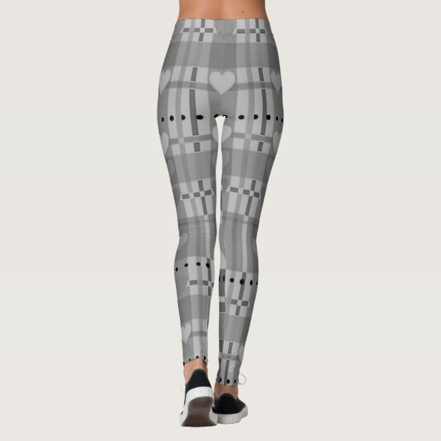 Leggings Grey Hart (Dos)