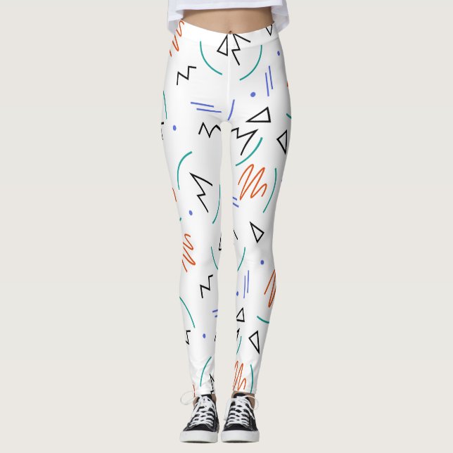 Leggings "Gribouillage"  (Devant)
