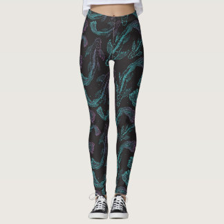 Leggings Gros paquet motif