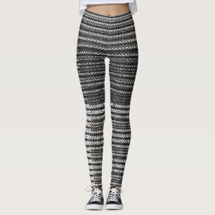 Leggings Gros plan d'un chat blanc et orange moelleux