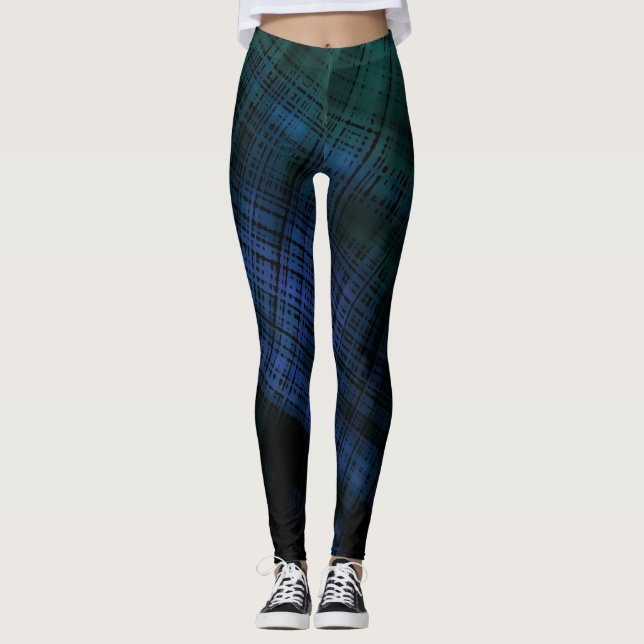 Leggings Grunge foncé (Devant)