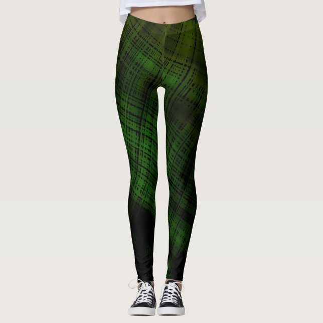 Leggings Grunge foncé (Devant)