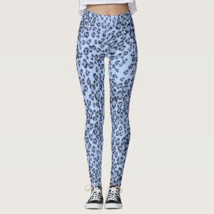 LEGGINGS GUÉPARD BLEU