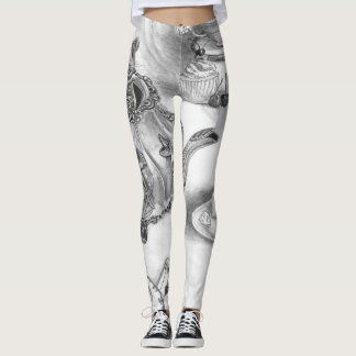 Leggings Guêtres Alice de loir partout au pays des