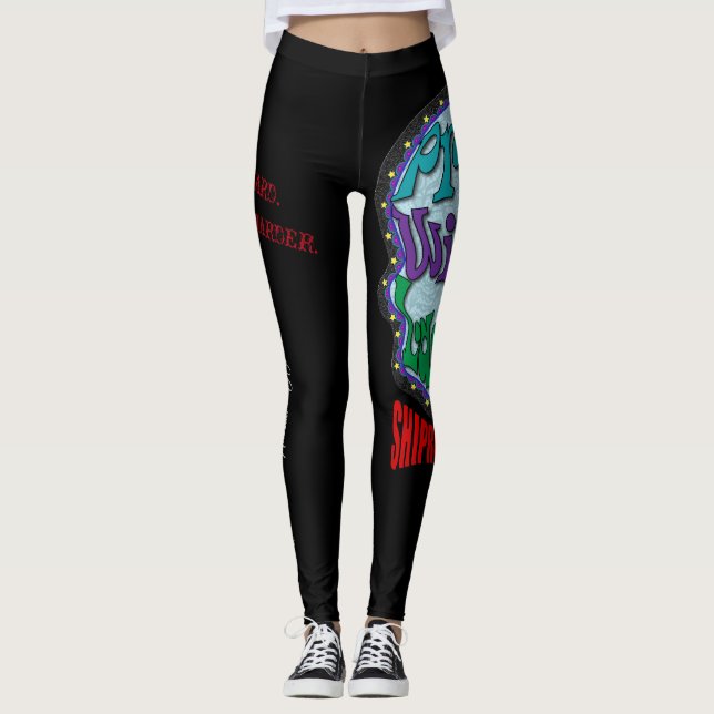 Leggings Guêtres assez mauvaises de dames (Devant)