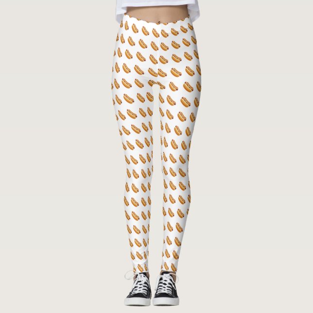 Leggings guêtres bestselling de saucisse de francfort de (Devant)