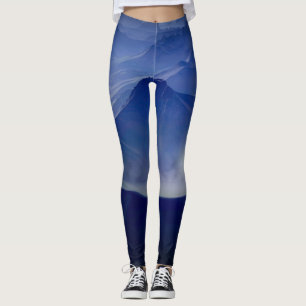 Leggings Guêtres bleues de cratère