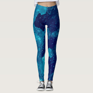 Leggings Guêtres bleues de slushie