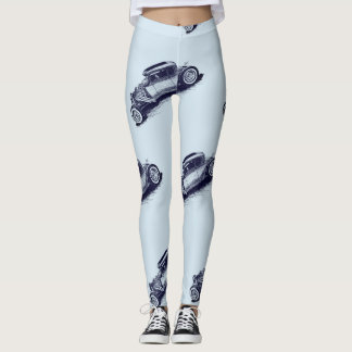 Leggings Guêtres classiques de hot rod