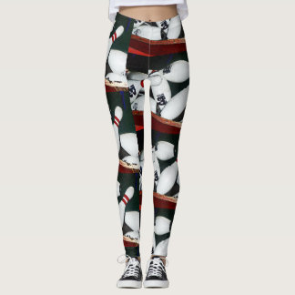 Leggings Guêtres : Collection de sport (bornes de bowling
