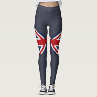 Leggings Guêtres - cravate d'arc d'Union Jack