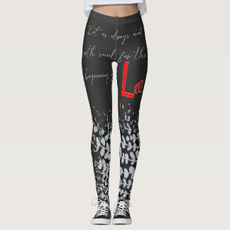 Leggings Guêtres d'AMOUR