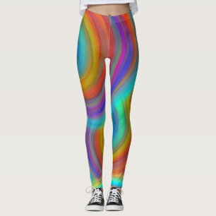 Leggings Guêtres de baratte de couleur par Julie Everhart