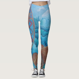 Leggings Guêtres de bateau de dragon