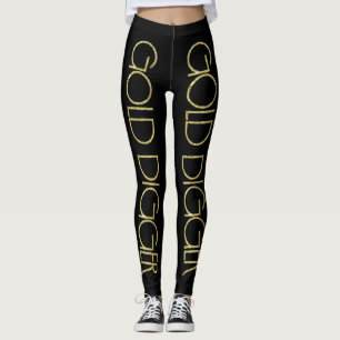 Leggings Guêtres de bêcheur d'or