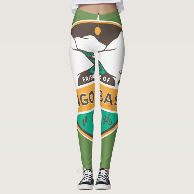 Leggings Guêtres de bingo-test (Devant)