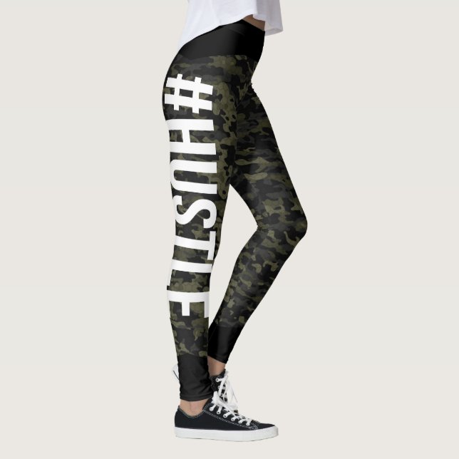 Leggings Guêtres de Camo de #HUSTLE (Droite)