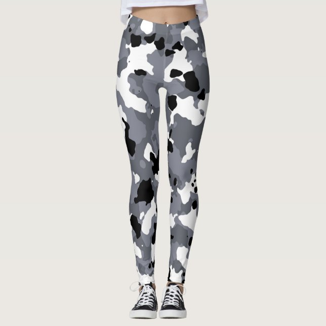 Leggings Guêtres de camouflage (Devant)