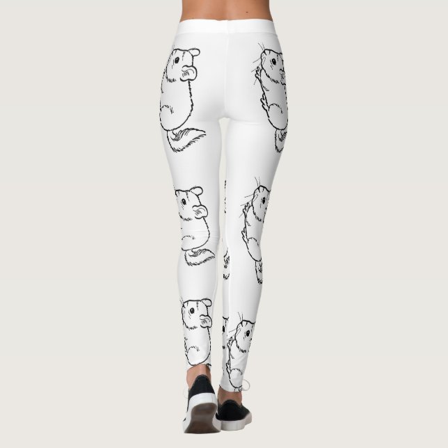 Leggings Guêtres de chinchilla ! (Dos)