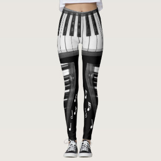 Leggings Guêtres de clavier de piano
