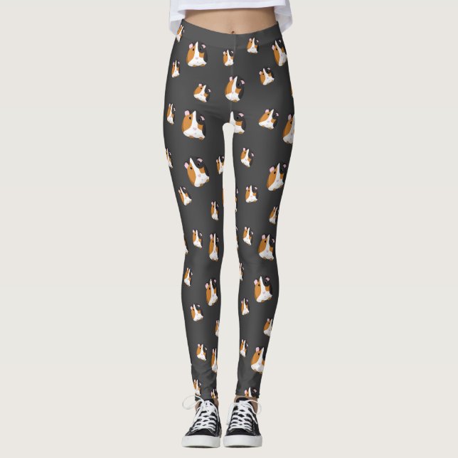Leggings Guêtres de cobaye (Devant)