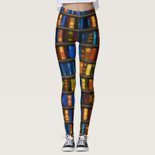 Leggings Guêtres de conception d'amoureux des livres