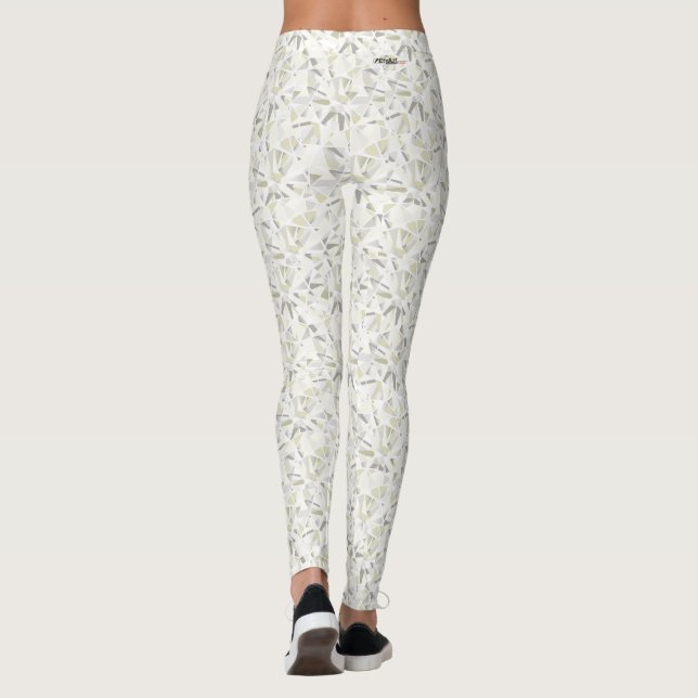 Leggings Guêtres de conception de facettes (Dos)