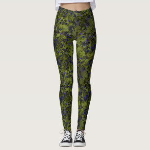 Leggings Guêtres de conception de vigne d'houblon