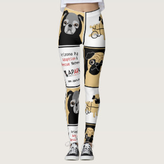 Leggings Guêtres de coutume de carlin de délivrance d'APARN