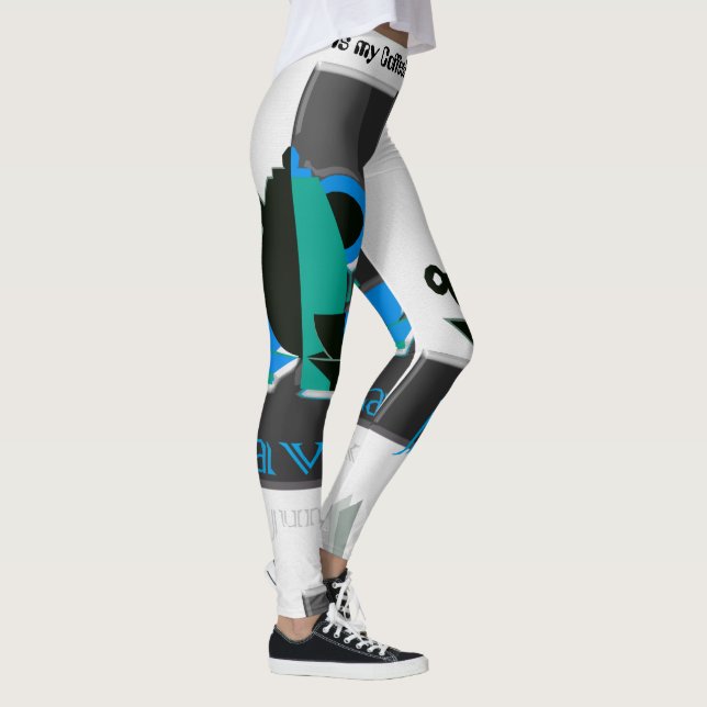 Leggings Guêtres de drogué de Java (Droite)